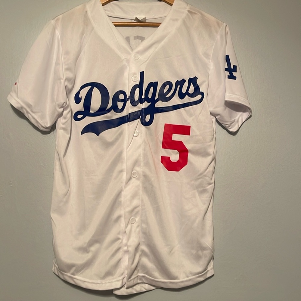 New the camp Freddy freedman jersey size XL dodgers give a way with attendance